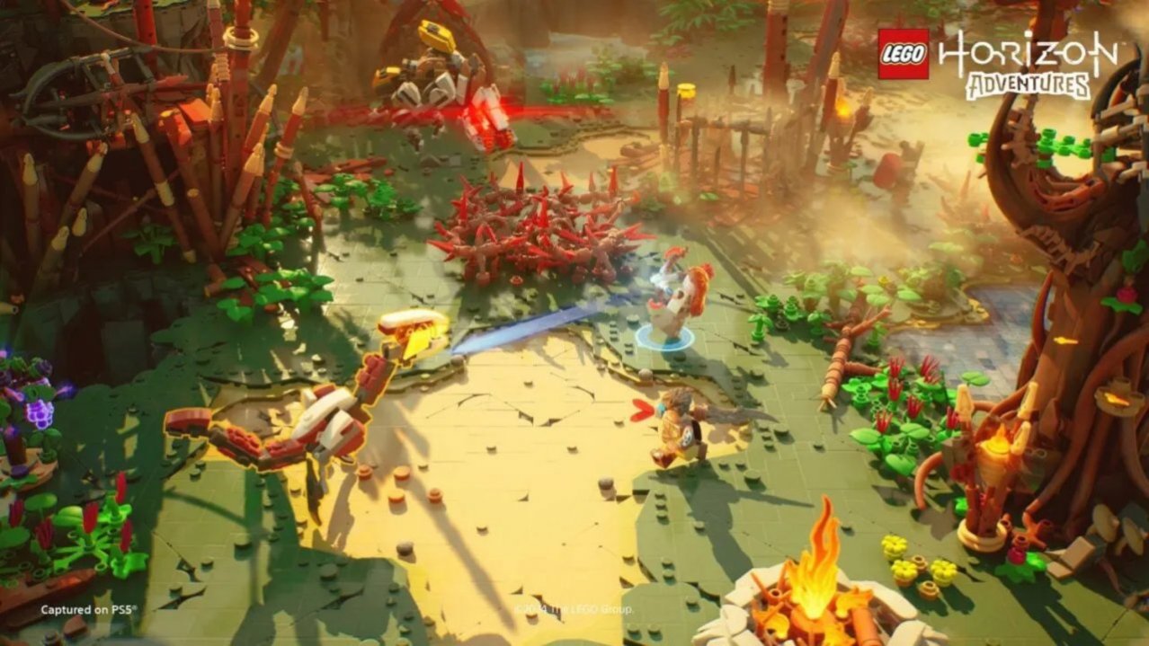 Скриншот игры LEGO Horizon Adventures для Switch