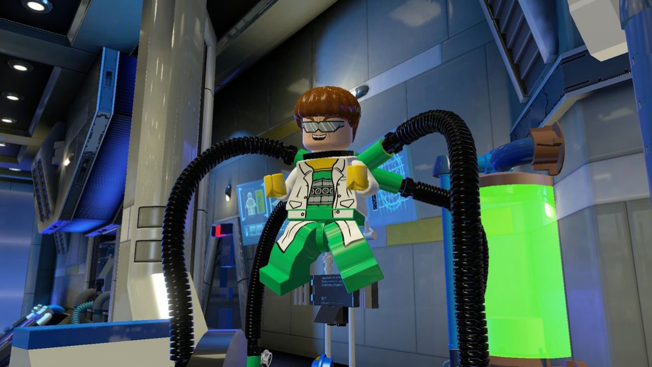 Скриншот игры LEGO Marvel Super Heroes для PSVita