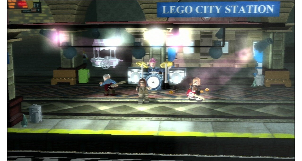 Скриншот игры LEGO Rock Band для Xbox360