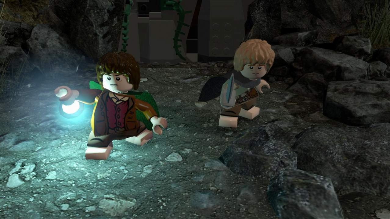 Скриншот игры LEGO Властелин Колец для PSVita