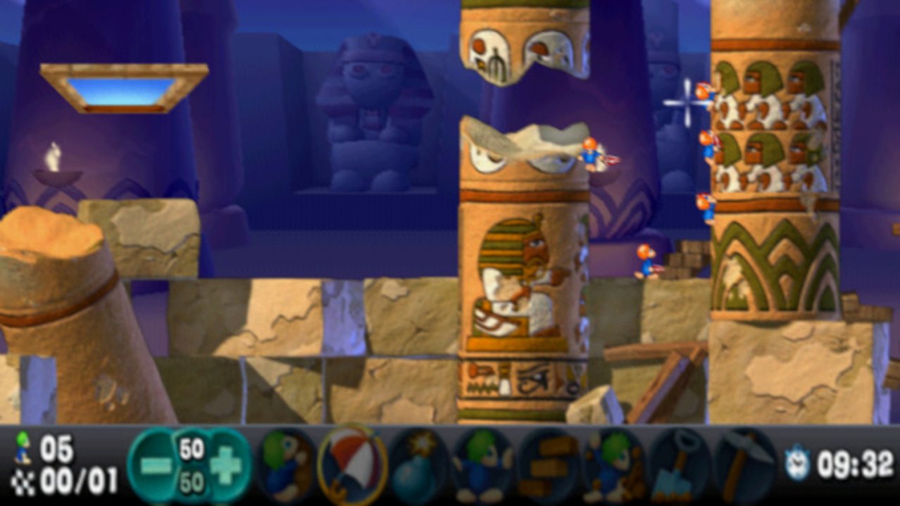 Скриншот игры Lemmings для 