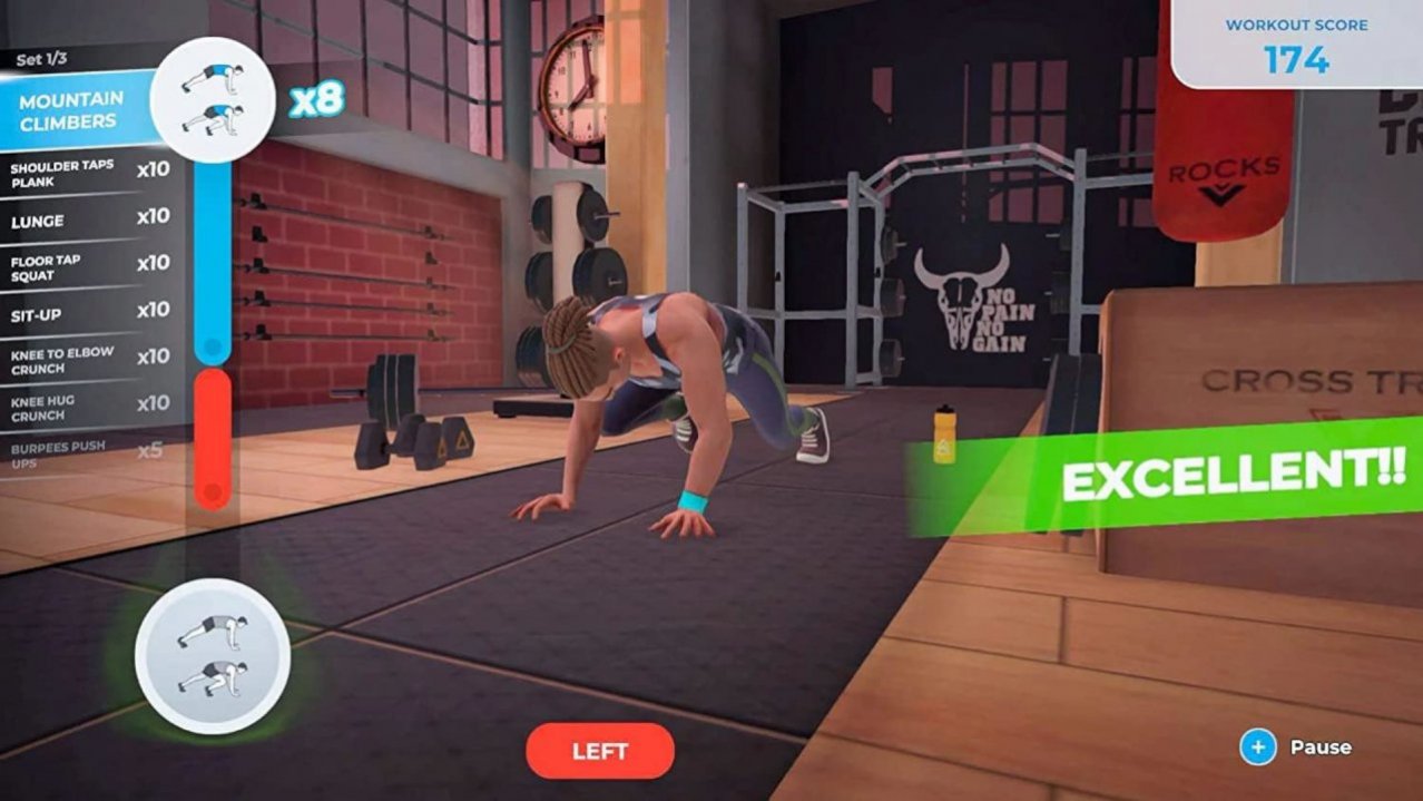 Скриншот игры Lets Get Fit Sports Straps Bundle для Switch