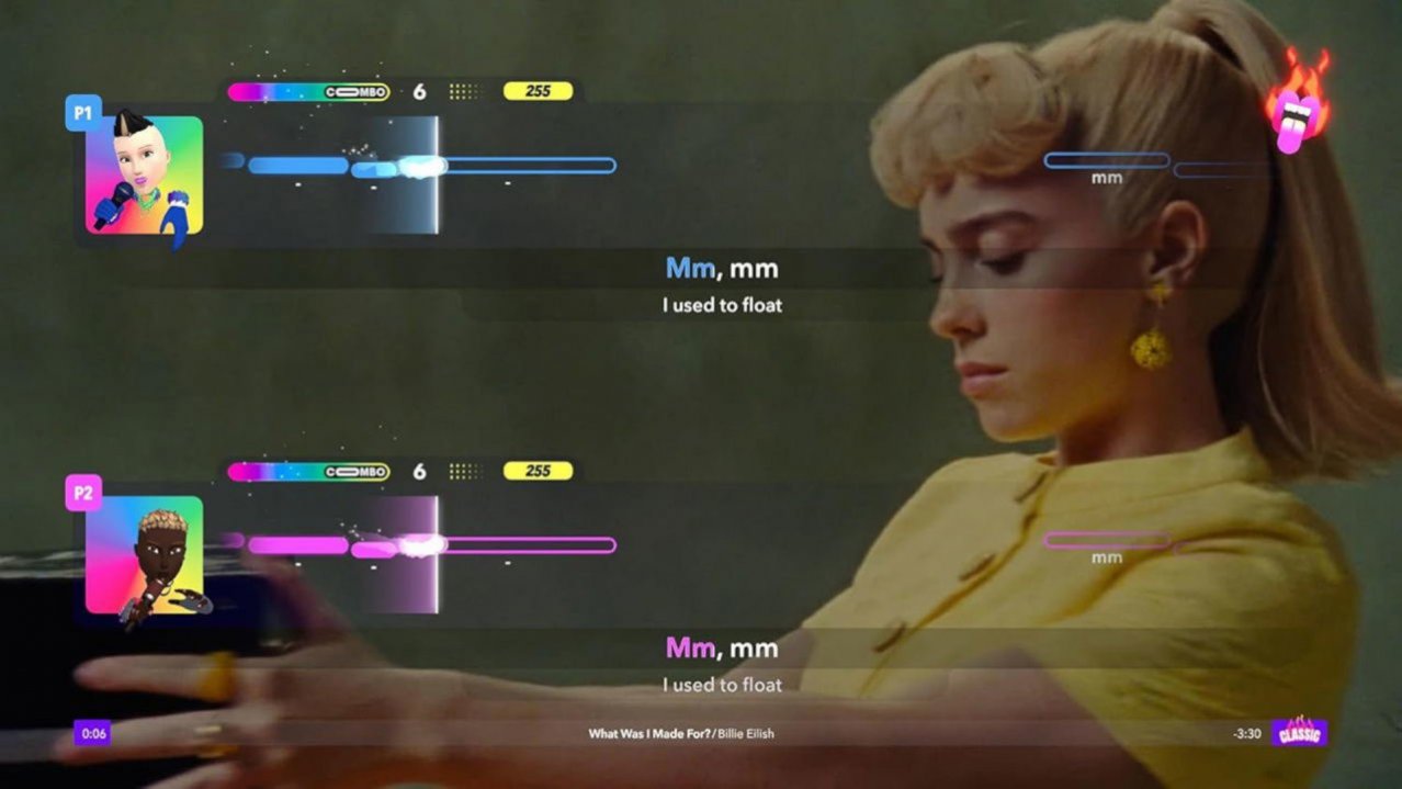 Скриншот игры Lets Sing 2025 + 2 микрофона для Ps4