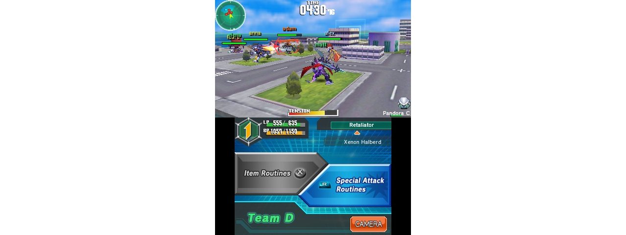 Скриншот игры Little Battlers eXperience для 3DS