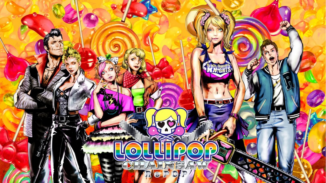 Скриншот игры Lollipop Chainsaw RePOP для Switch