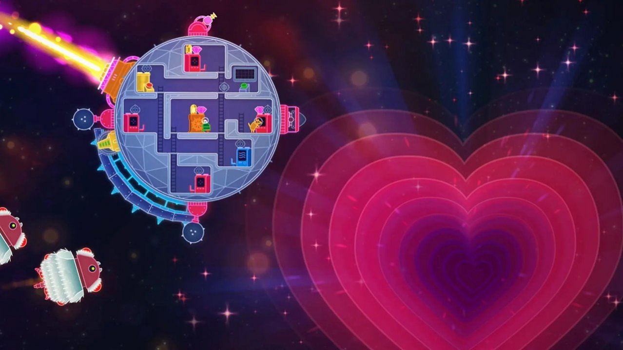 Скриншот игры Lovers in a Dangerous Spacetime (Limited Run) для Switch