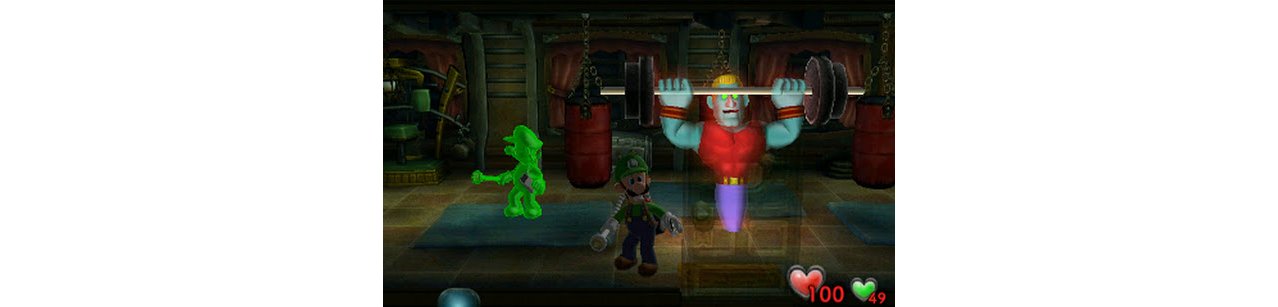 Скриншот игры Luigis Mansion для 3ds