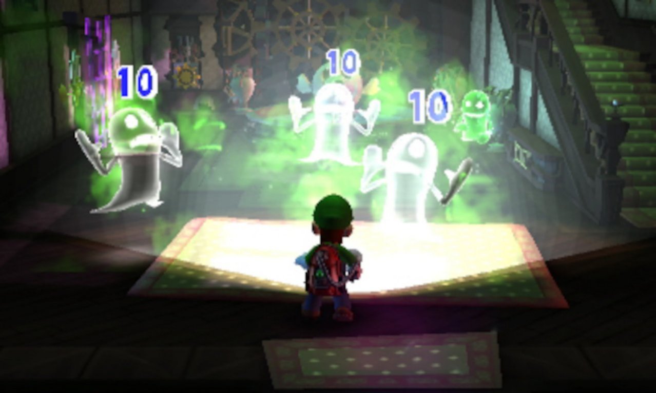 Скриншот игры Luigis Mansion 2: Dark Moon (Б/У) для 3ds