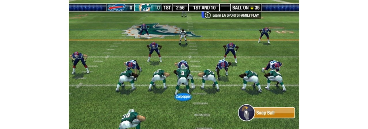 Скриншот игры Madden NFL 08 для Wii