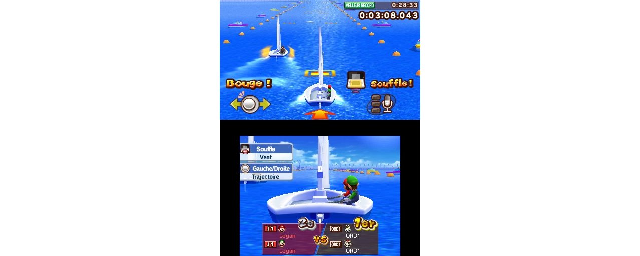 Скриншот игры Mario and Sonic at the London 2012 Olympic Games для 3ds