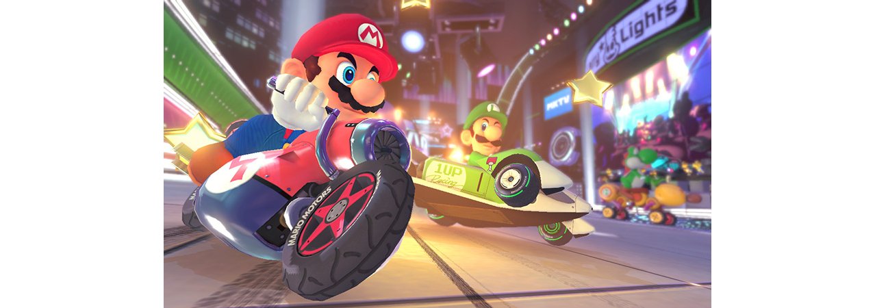 Скриншот игры Mario Kart 8 для Wii