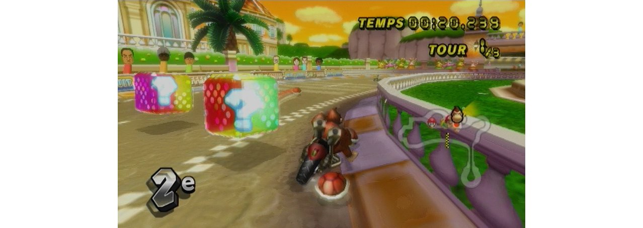 Скриншот игры Mario Kart + Руль (Б/У) для Wii