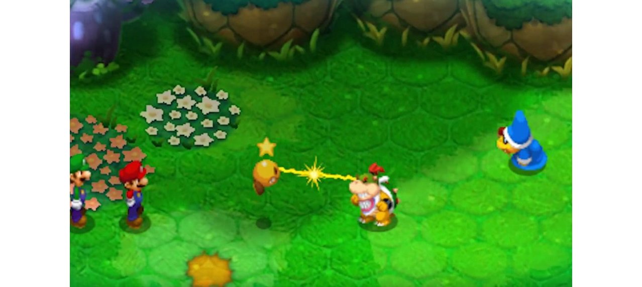 Скриншот игры Mario & Luigi: Bowsers Inside Story + Bowser Jr.s Journey (Б/У) для 3ds