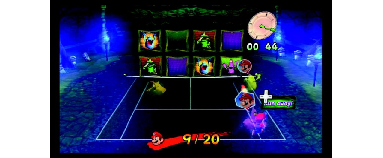 Скриншот игры Mario Power Tennis для Wii