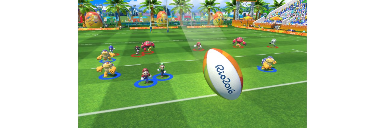 Скриншот игры Mario & Sonic at the Rio 2016 Olympics Games (Б/У) для 3ds