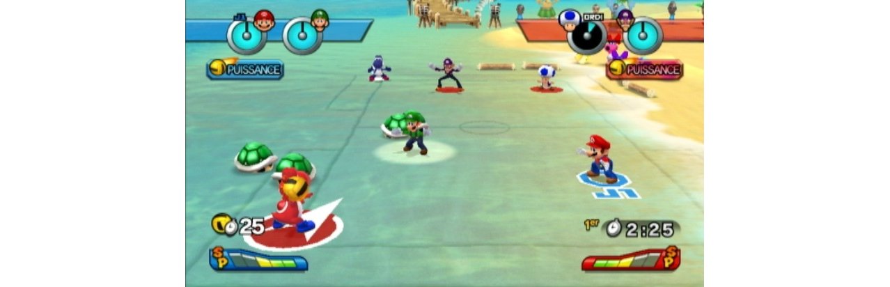 Скриншот игры Mario Sports Mix для Wii