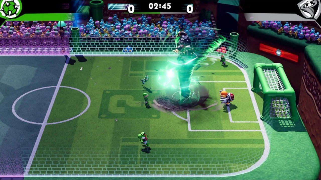 Скриншот игры Mario Strikers: Battle League Football (Б/У) для Switch