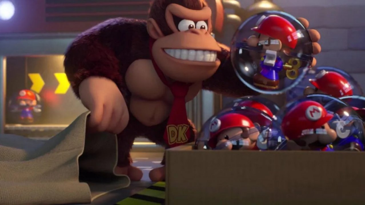 Скриншот игры Mario vs. Donkey Kong для Switch