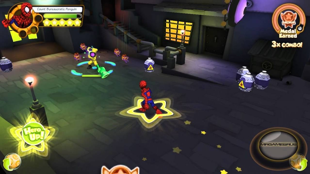 Скриншот игры Marvel Super Hero Squad [Essentials] (Б/У) для 