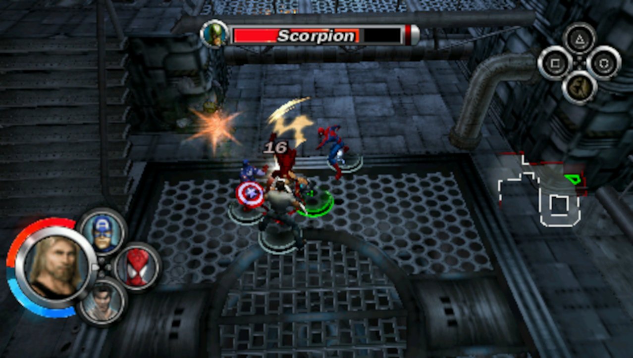 Скриншот игры Marvel: Ultimate Alliance (Б/У) для Ps3