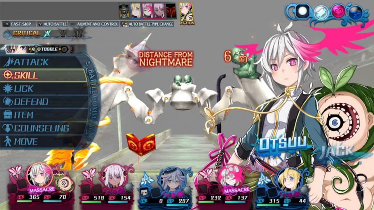 Скриншот игры Mary Skelter 2 (Limited Run) для Switch