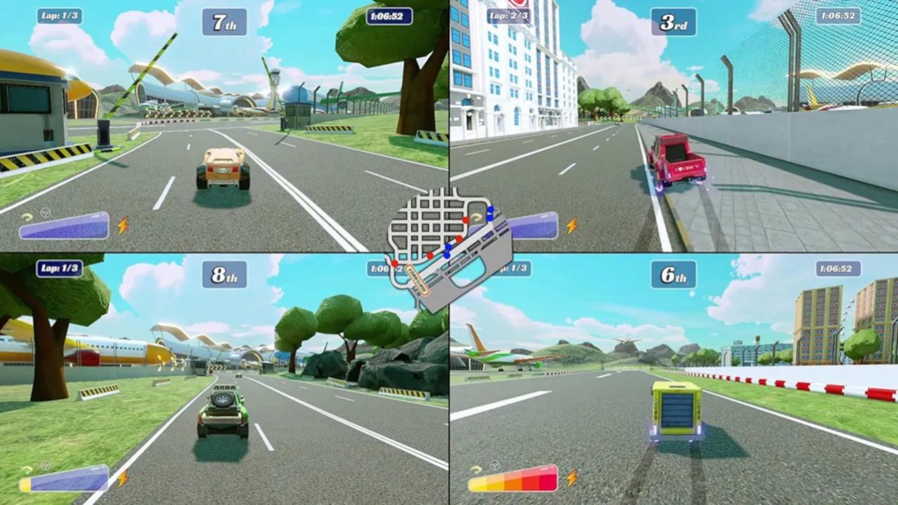 Скриншот игры Matchbox Driving Adventures для Xboxsx