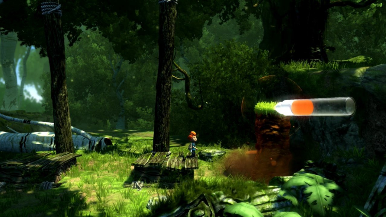 Скриншот игры Max: The Curse of Brotherhood (код загрузки) для Switch