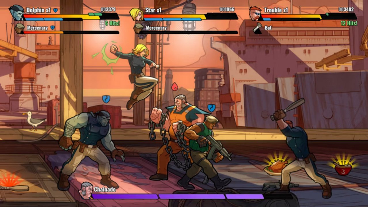 Скриншот игры Mayhem Brawler для Switch