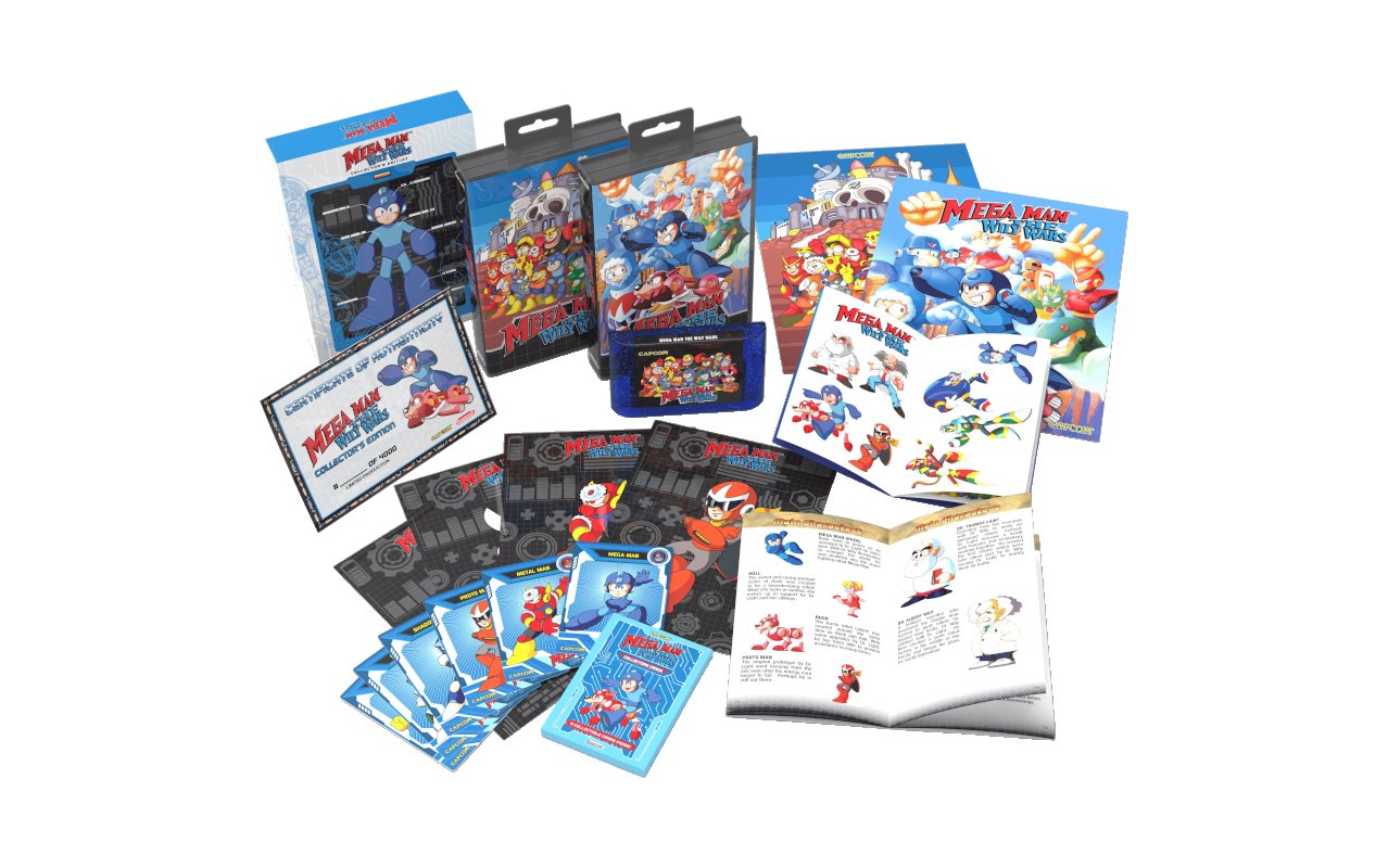 Скриншот игры Mega Man: The Wily Wars Collectors Edition (Genesis / Mega Drive) для Retro