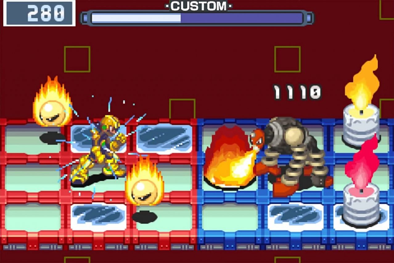 Скриншот игры Mega Man Battle Network Legacy Collection для Switch