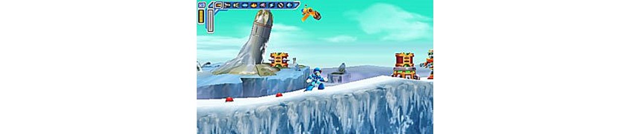 Скриншот игры Mega Man Maverick Hunter X для Psp