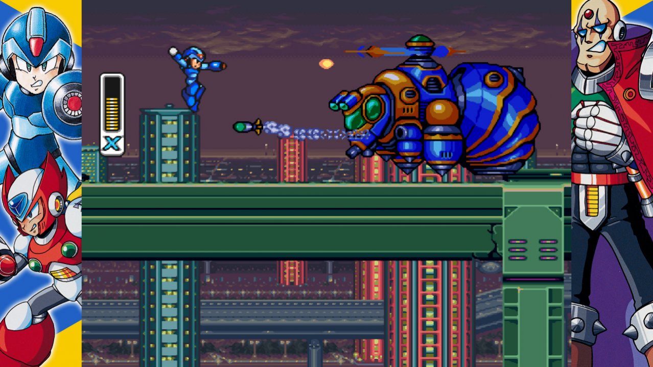 Скриншот игры Mega Man X Legacy Collection 1 + 2 (US) для Switch