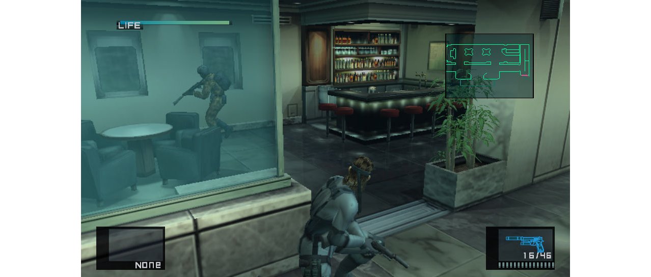 Скриншот игры Metal Gear Solid: HD Collection  (Б/У) (не оригинальная полиграфия)  для PSVita