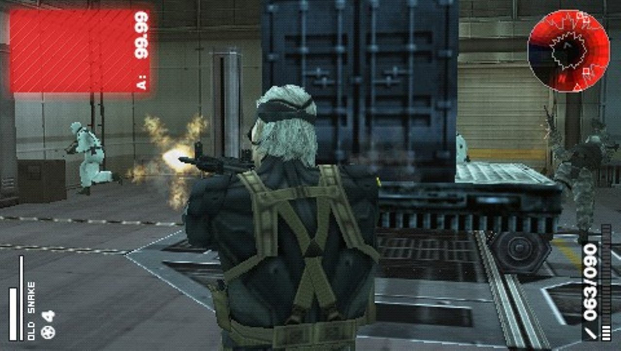 Скриншот игры Metal Gear Solid: Portable Ops для Psp