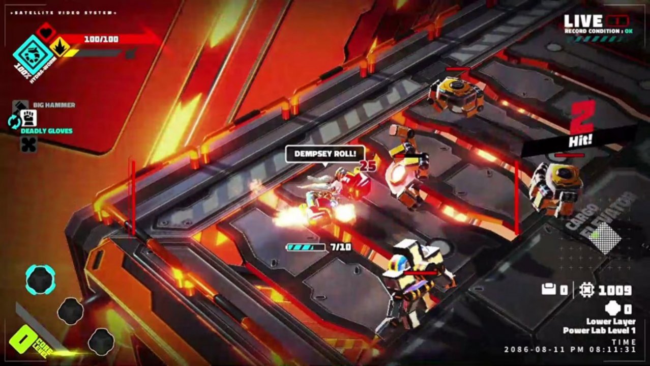 Скриншот игры Metallic Child (JP) для Switch