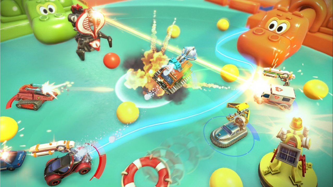 Скриншот игры Micro Machines World Series для Pc
