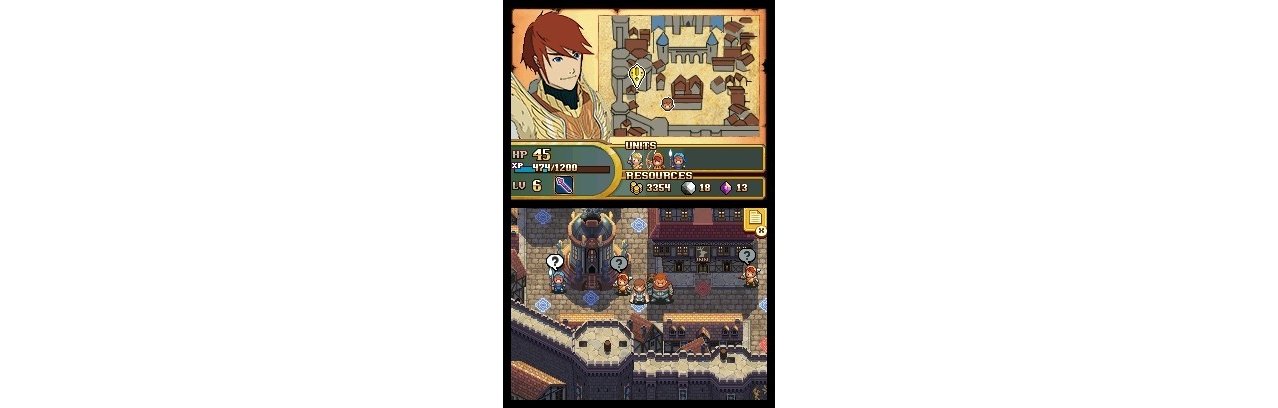 Скриншот игры Might and Magic: Clash of Heroes для 3ds