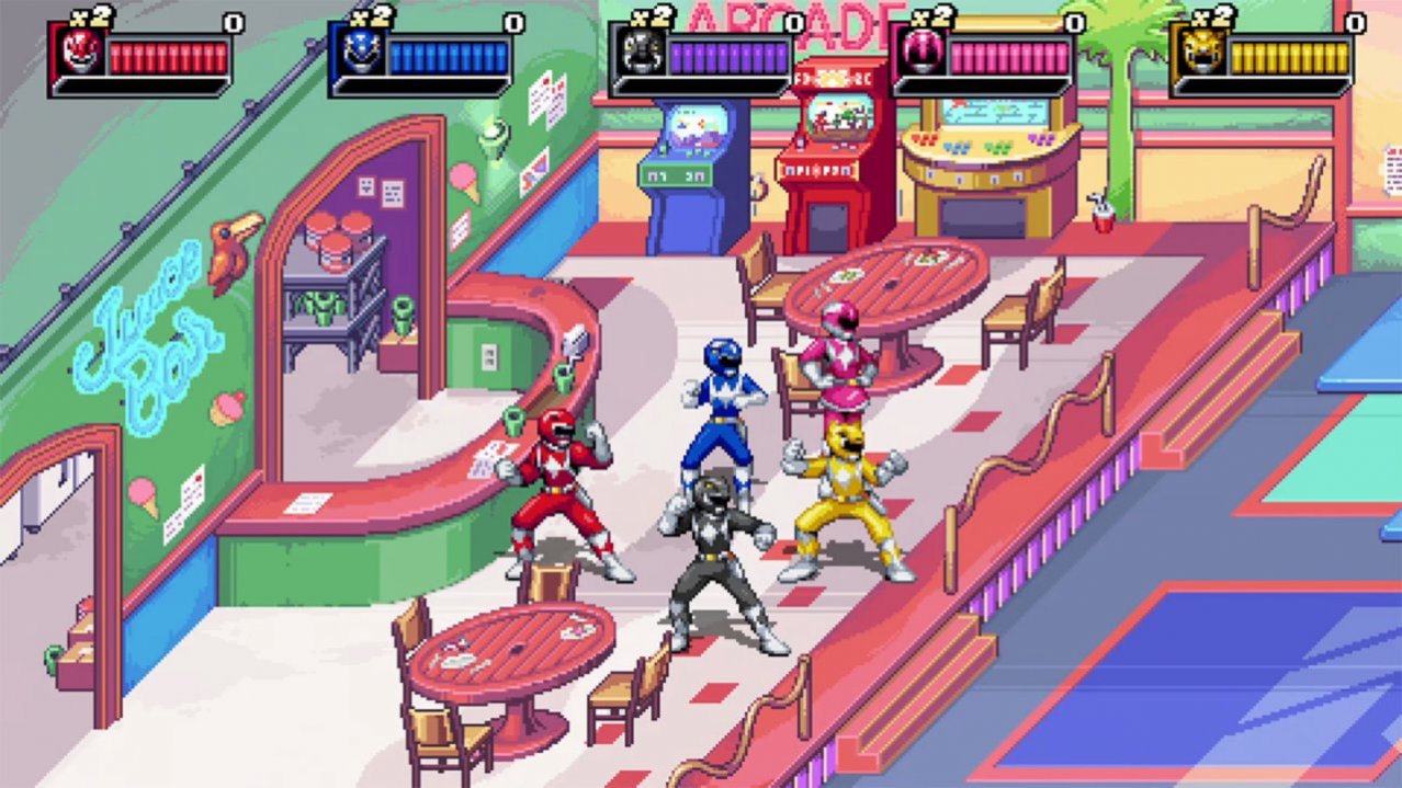 Скриншот игры Mighty Morphin Power Rangers: Ritas Rewind для Ps5