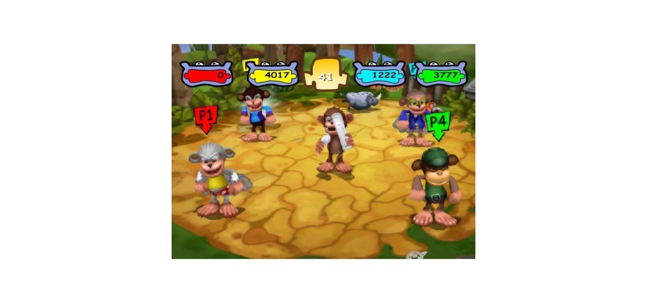 Скриншот игры Monkey Mischief! 20 Games для Wii