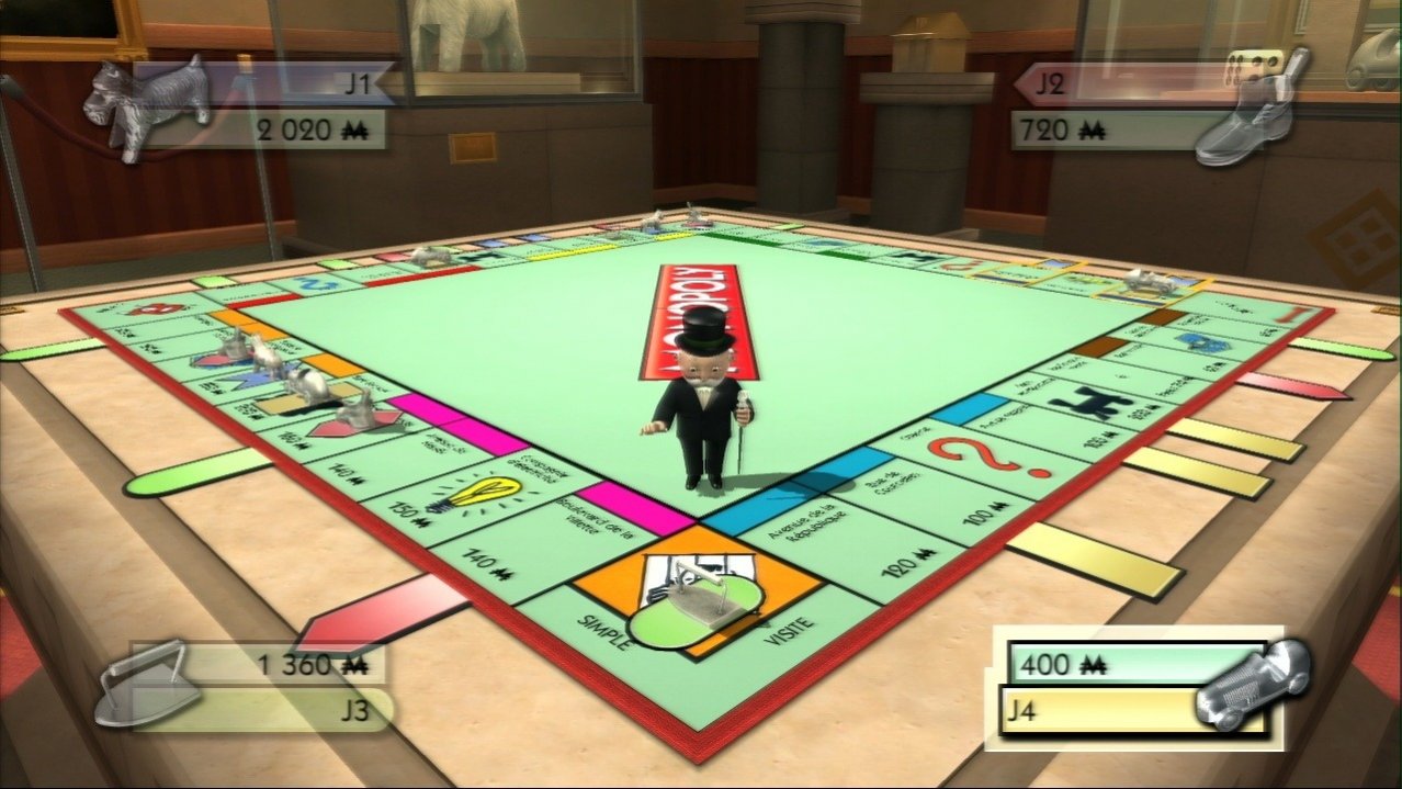 Скриншот игры Monopoly (Б/У) для Wii