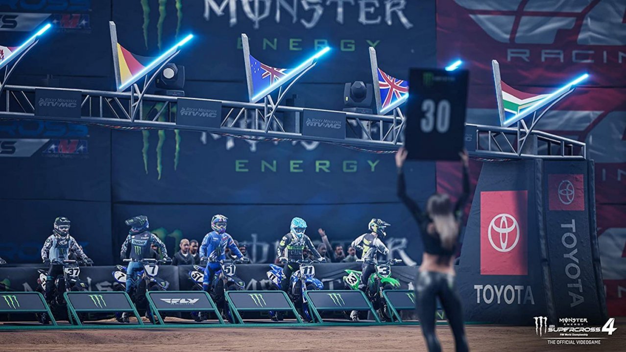 Скриншот игры Monster Energy Supercross 4 для Xboxsx