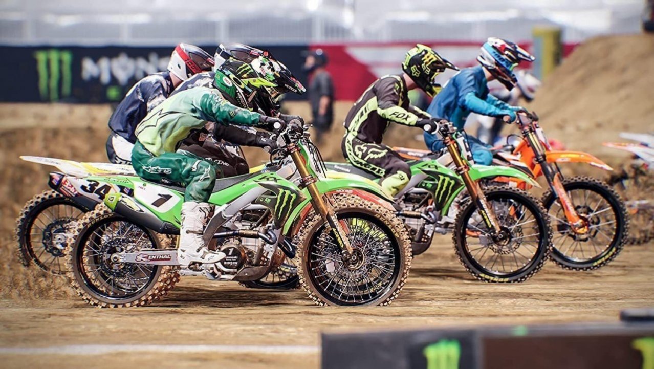 Скриншот игры Monster Energy Supercross 5 для Xboxsx