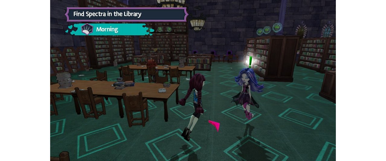 Скриншот игры Monster High: New Ghoul in School для Xbox360