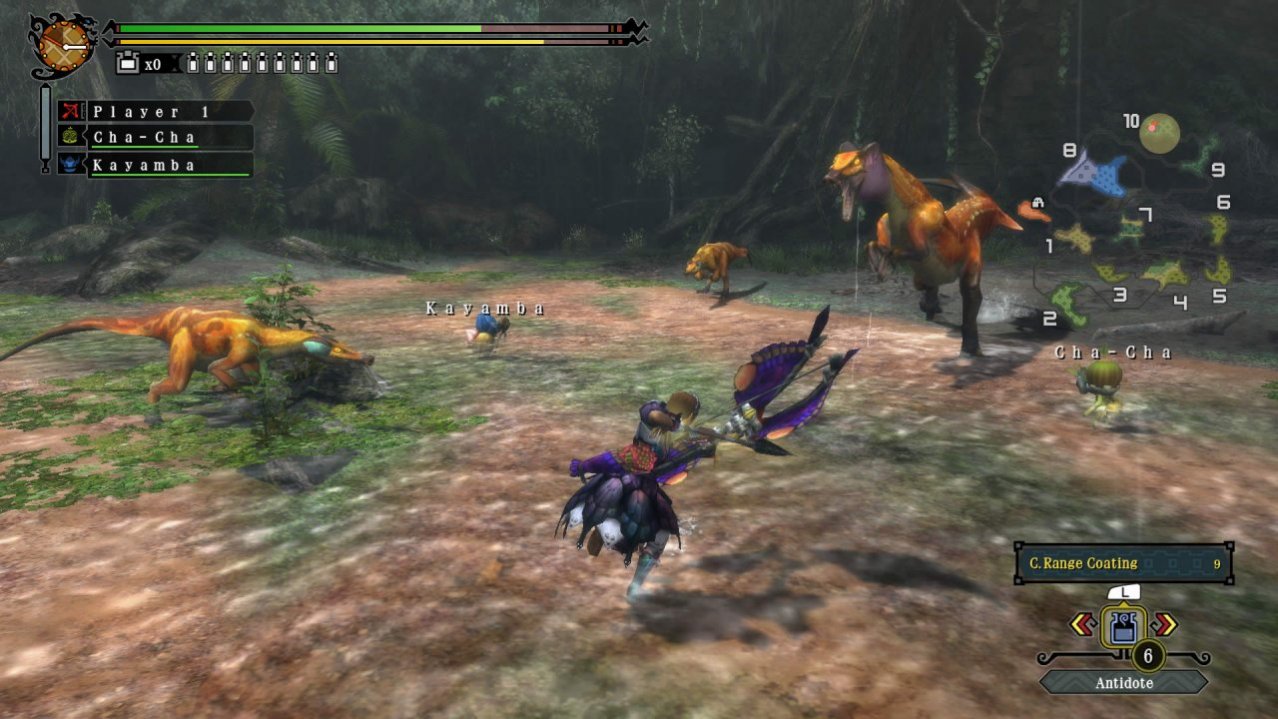 Скриншот игры Monster Hunter 3 Ultimate для Wii