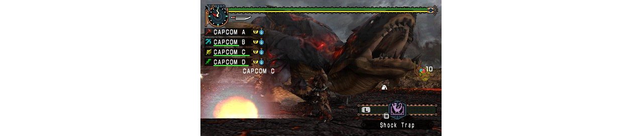 Скриншот игры Monster Hunter Freedom Unite для Psp