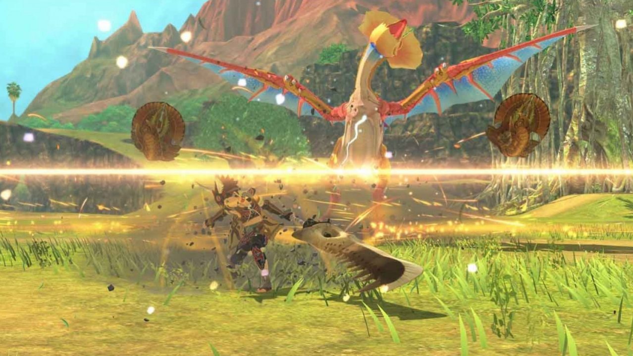 Скриншот игры Monster Hunter Stories 2: Wings of Ruin для Switch