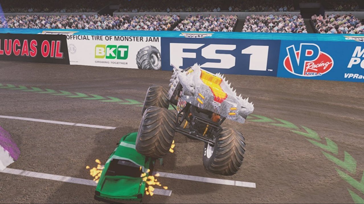 Скриншот игры Monster Jam - Crush It для Switch