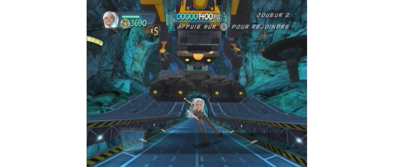 Скриншот игры Monsters vs. Aliens для Wii