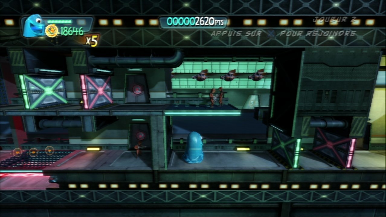 Скриншот игры Monsters vs. Aliens (US) (Б/У) для PS3