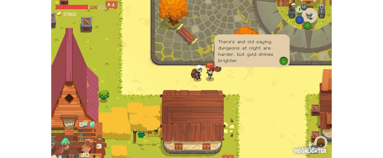 Скриншот игры Moonlighter для Switch